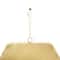 Gold Metal Contemporary Hanging Wall Mirrors Set